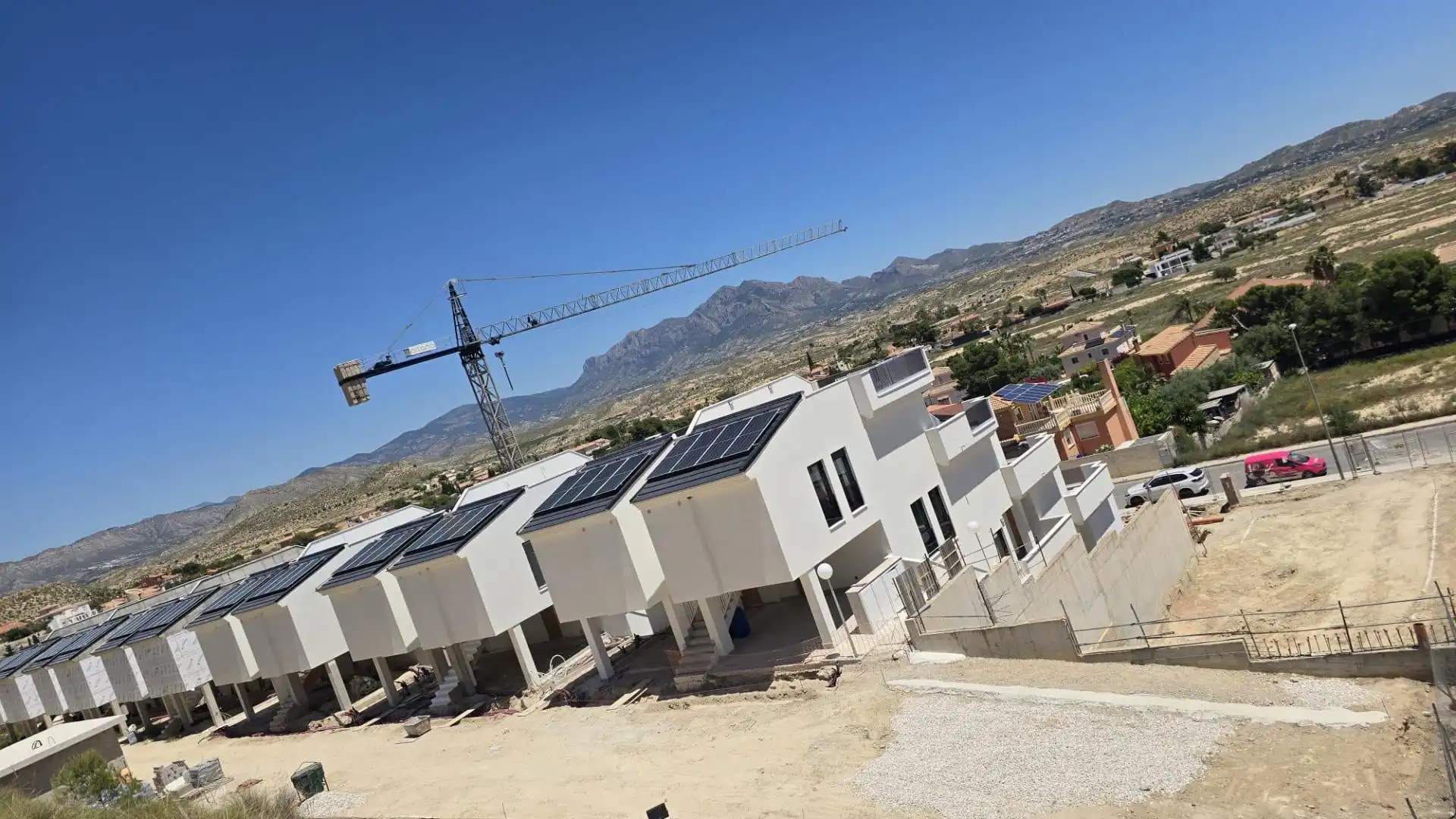 Vista exterior de Apartament en venda en Sant Joan d'Alacant amb Aire condicionat, Terrassa i Piscina comunitària