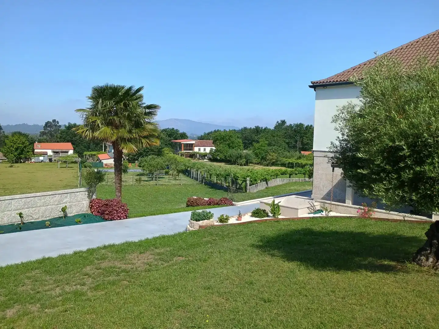 Jardí de Casa o xalet en venda en Moraña amb Piscina