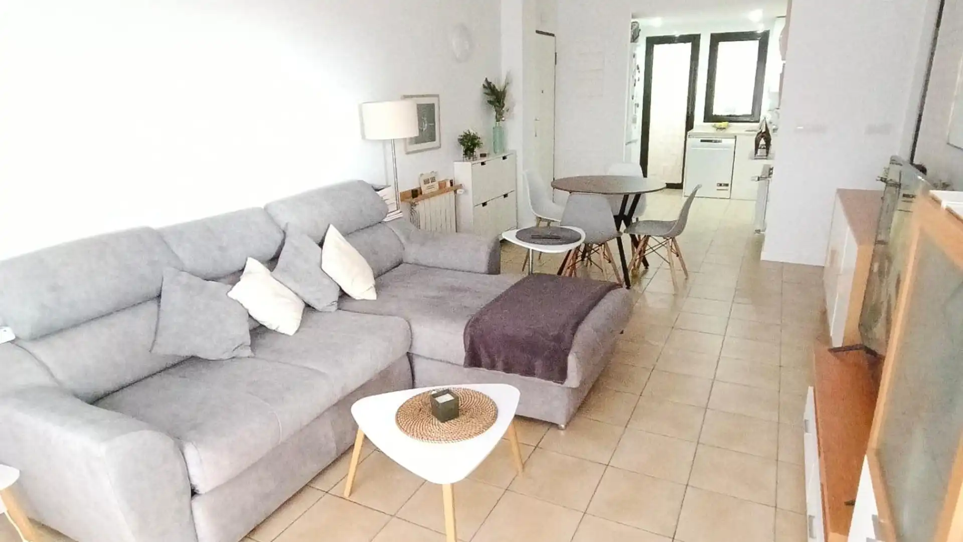 Wohnzimmer von Wohnungen zum Verkauf in  Murcia Capital mit Klimaanlage, Privatgarten und Terrasse