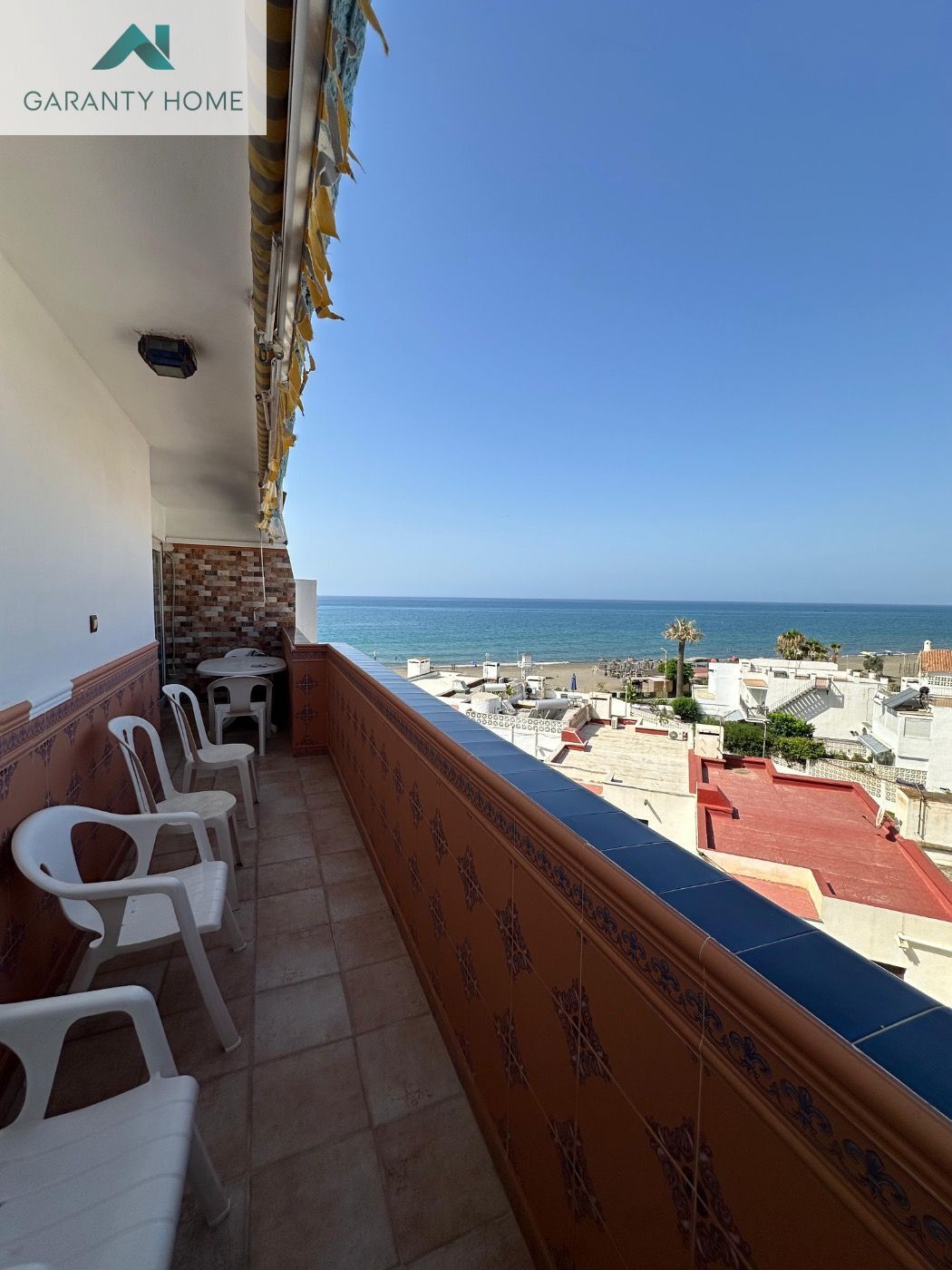 Terrace of Flat to rent in Rincón de la Victoria  with Air Conditioner, Heating and Private garden