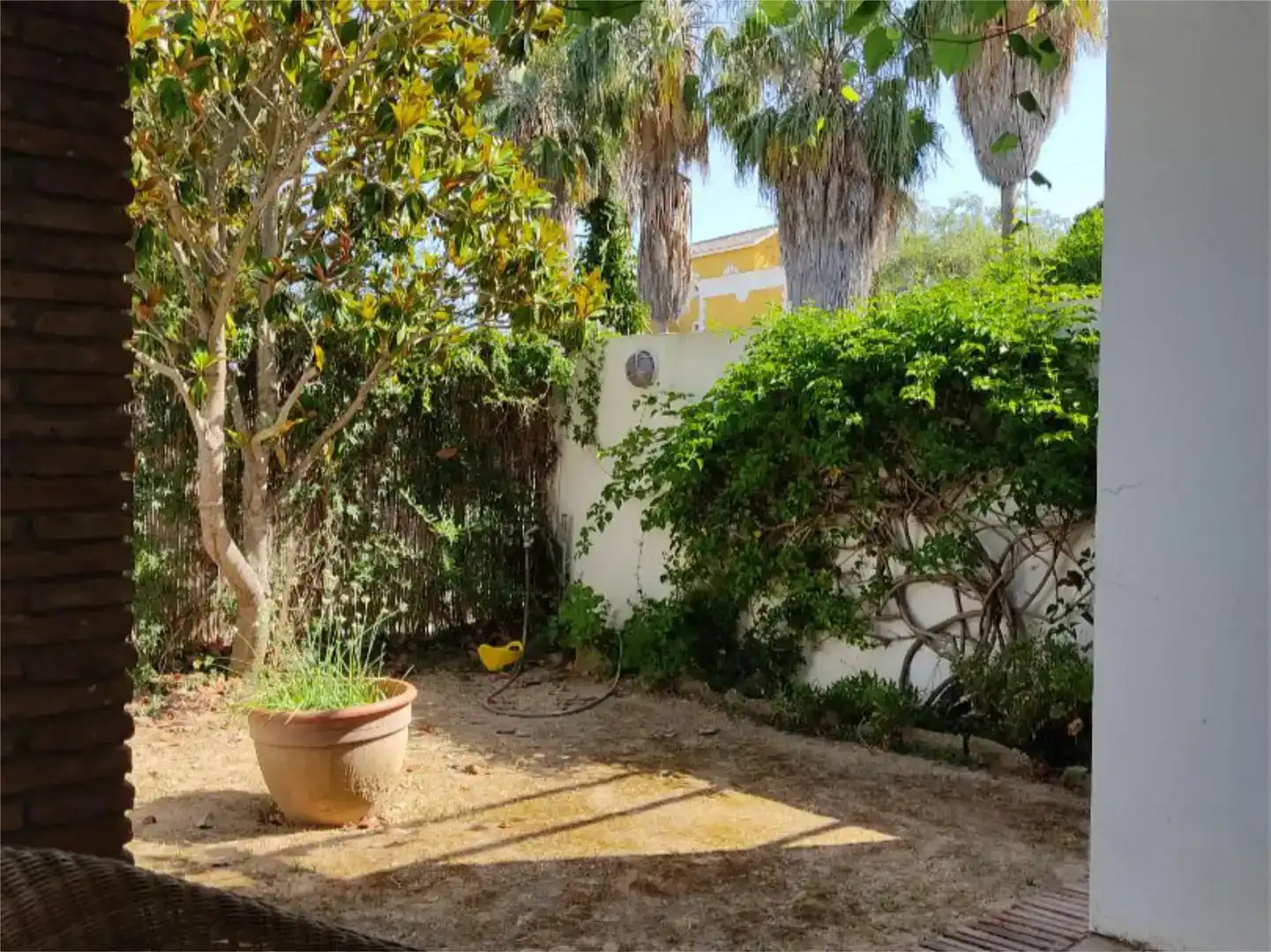 Garten von Wohnung zur Miete in Sanlúcar de Barrameda mit Privatgarten und Möbliert