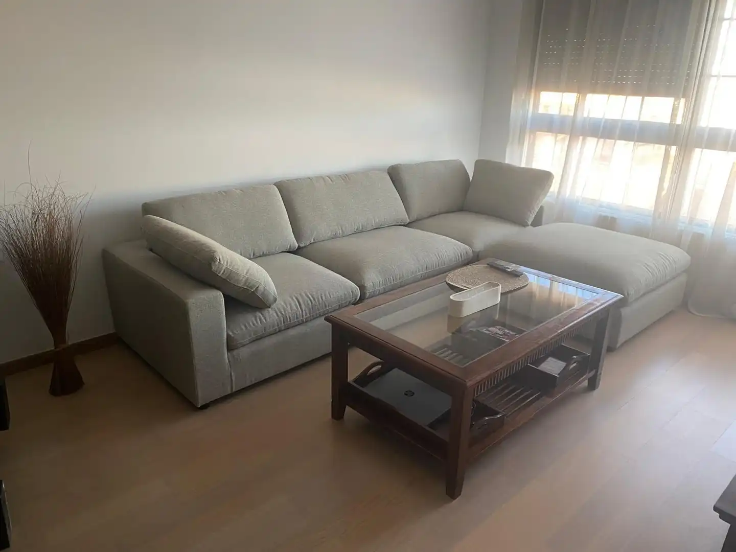 Sala de estar de Piso de alquiler en Massalfassar con Aire acondicionado y Amueblado