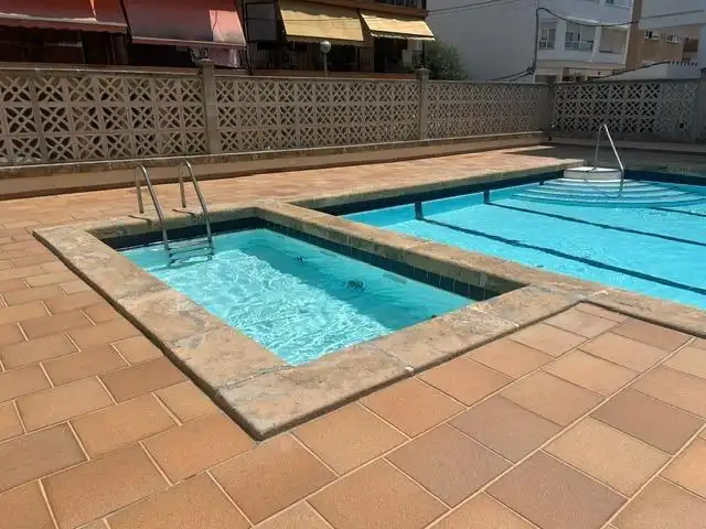 Schwimmbecken von Wohnung zur Miete in Llucmajor mit Klimaanlage, Heizung und Terrasse