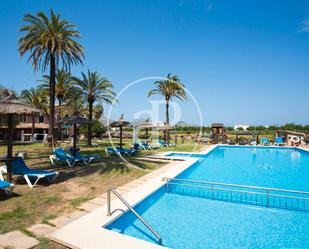 Piscina de Pis de lloguer en Pollença amb Aire condicionat, Jardí privat i Terrassa