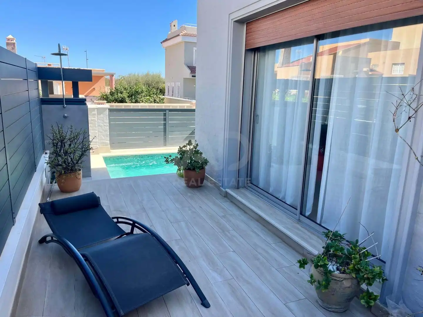Terraza de Casa adosada en venta en Almería con Aire acondicionado, Calefacción y Terraza
