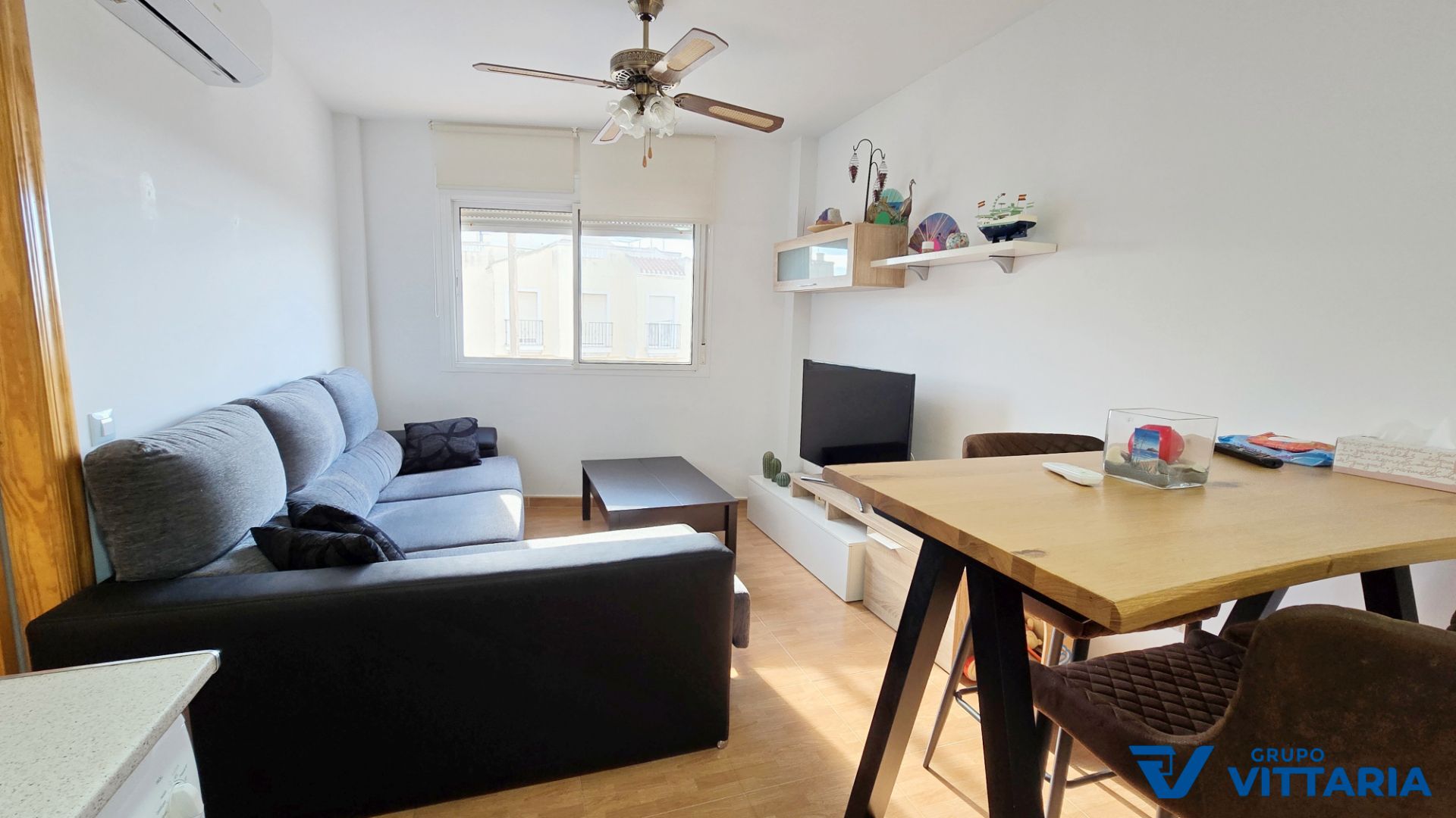 Living room of Flat for sale in Cabo de Gata  with Furnished