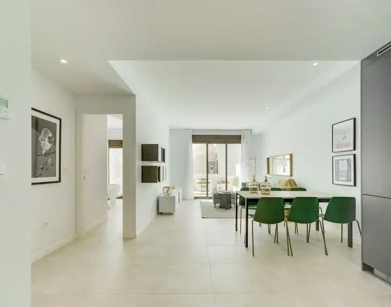 Sala de estar de Apartamento en venta en Pilar de la Horadada con Aire acondicionado, Calefacción y Terraza
