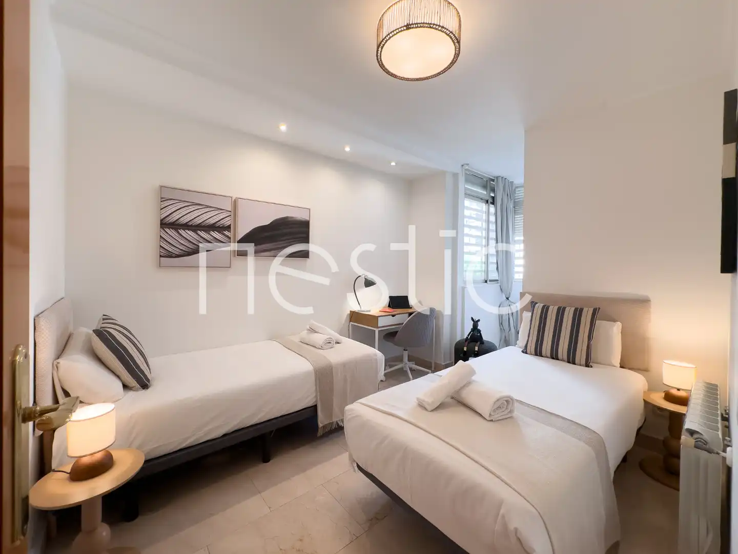 Habitación de Apartamento de alquiler en Madrid con Aire acondicionado, Calefacción y Terraza