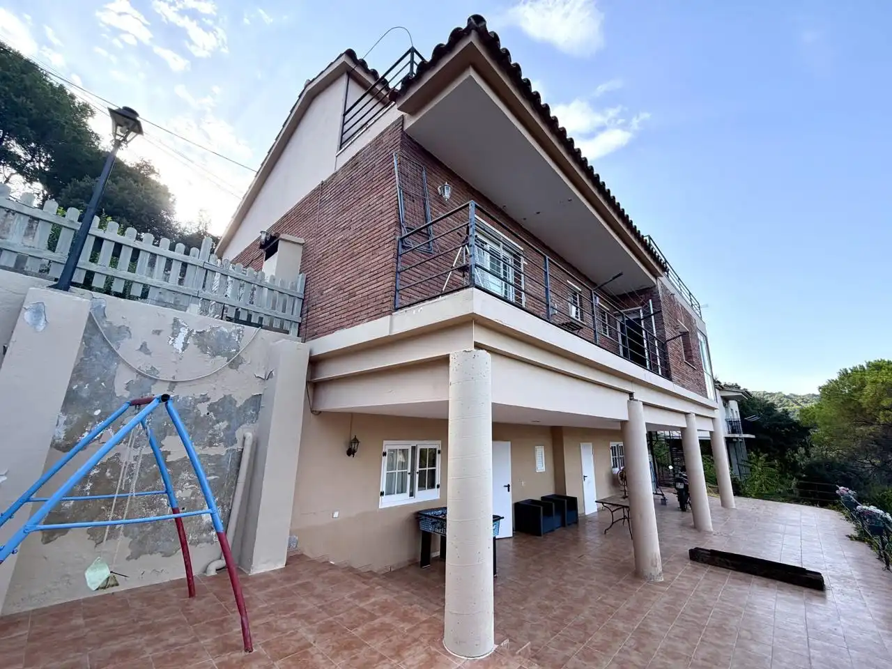Vista exterior de Casa o chalet en venta en Argentona con Aire acondicionado, Jardín privado y Terraza