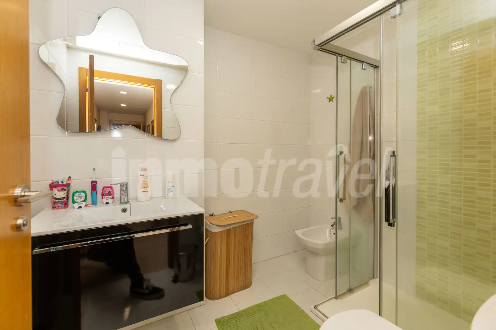 Baño de Ático en venta en Poio con Calefacción, Parquet y Terraza