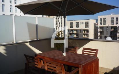 Terrace of Duplex for sale in Terrassa  with Air Conditioner, Heating and Parquet flooring