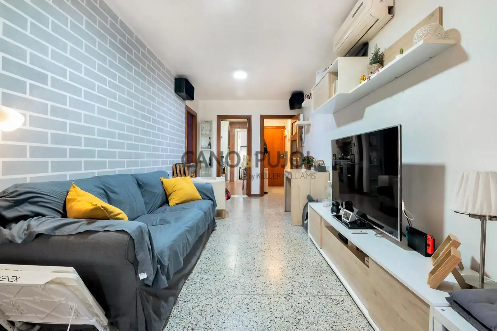Sala d'estar de Pis en venda en Mollet del Vallès amb Aire condicionat, Calefacció i Terrassa