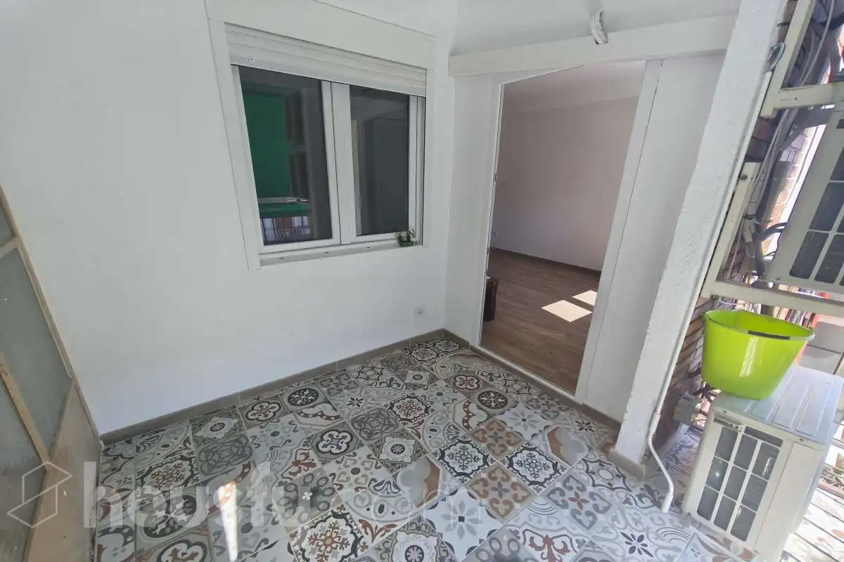Schlafzimmer von Wohnung zur Miete in Madrid mit Klimaanlage, Heizung und Terrasse
