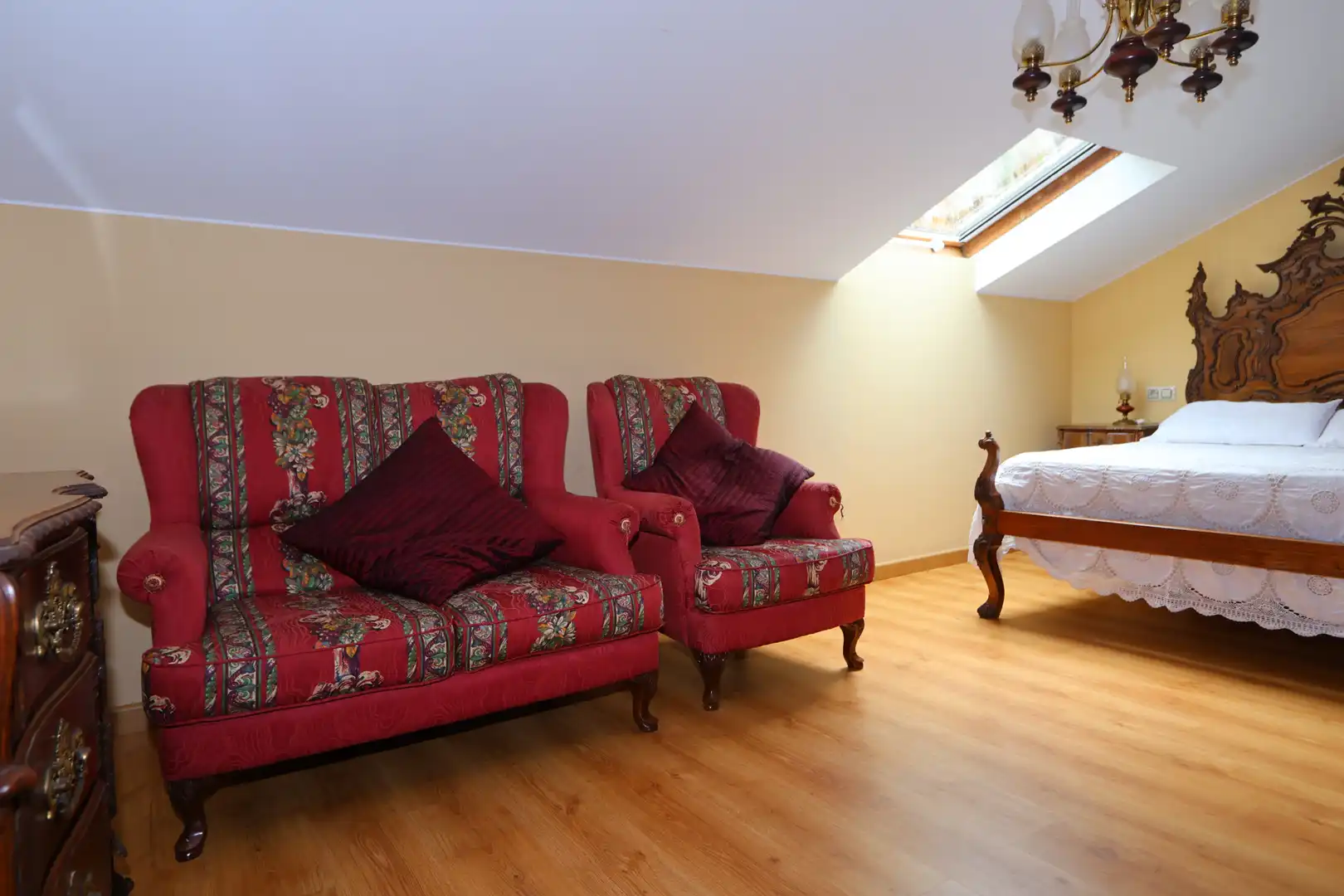 Habitación de Casa o chalet de alquiler en Cabana de Bergantiños con Jardín privado, Terraza y Amueblado
