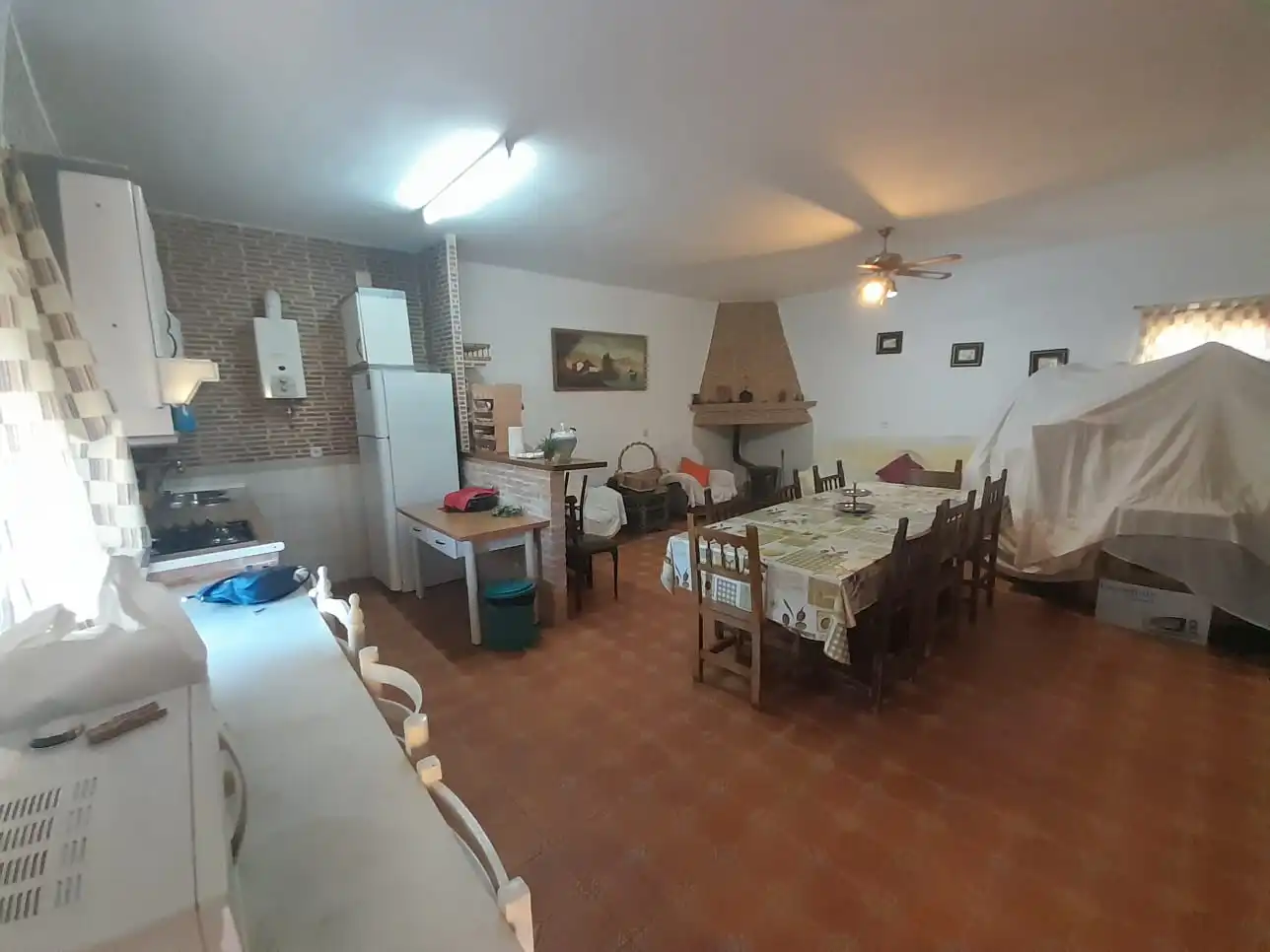 Comedor de Finca rústica en venta en Almodóvar del Campo con Trastero, Piscina y Amueblado