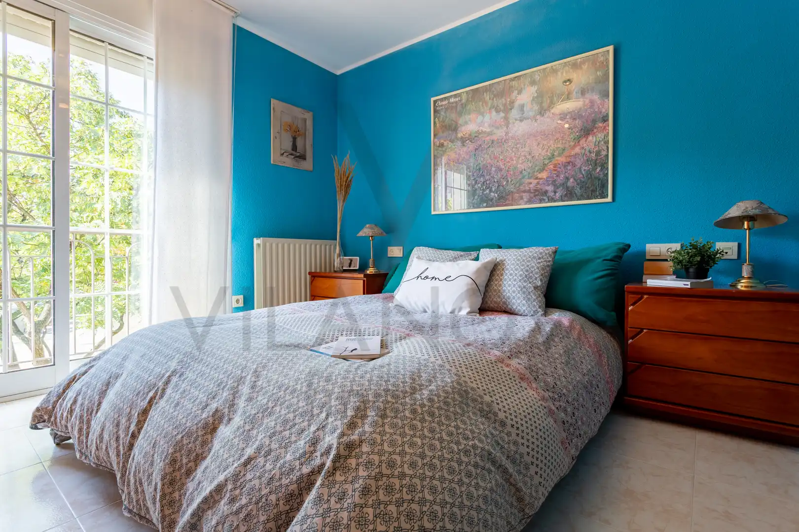 Schlafzimmer von Einfamilien-Reihenhaus zum Verkauf in Reus mit Heizung, Privatgarten und Terrasse
