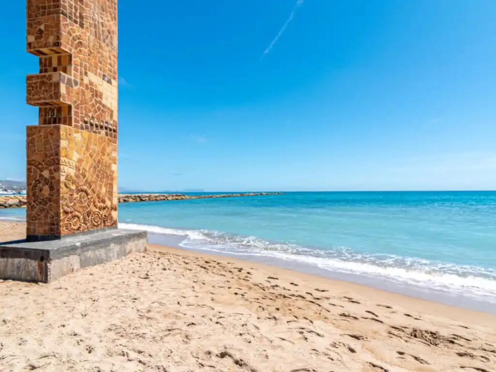 Exterior view of Ground floor for sale in El Campello  with Air Conditioner, Terrace and Swimming Pool