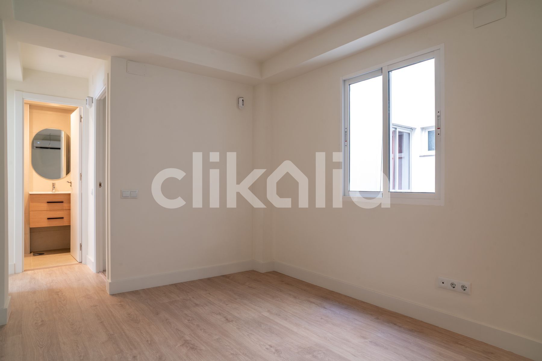 Bedroom of Flat for sale in Málaga Capital  with Air Conditioner