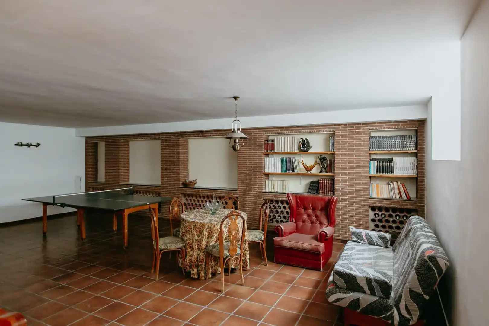 Sala de estar de Casa adosada en venta en Huesca con Aire acondicionado, Jardín privado y Terraza