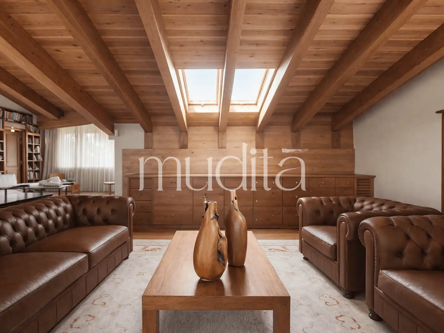Sala de estar de Casa o chalet en venta en Seva con Calefacción, Jardín privado y Terraza