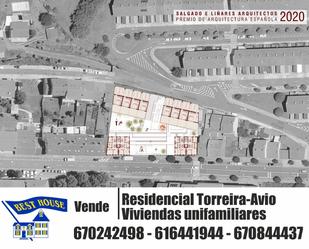 Exterior view of Single-family semi-detached for sale in Santiago de Compostela   with Heating, Private garden and Terrace