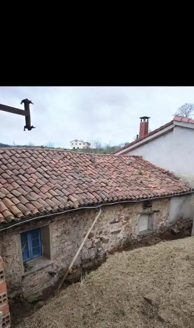 Vista exterior de Casa adosada en venta en Bimenes con Jardín privado