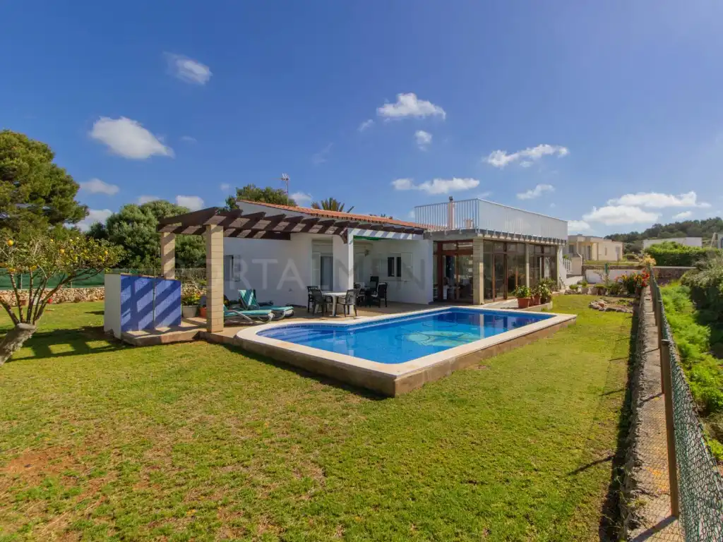 Exterior view of Houses for sale in Maó - Mahón  with Heating, Private garden and Terrace