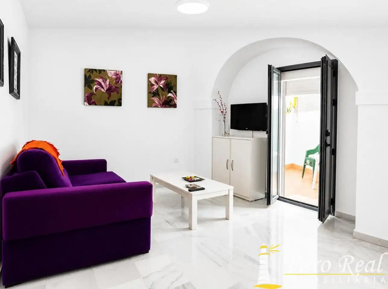 Living room of Study for rent in Sanlúcar de Barrameda  with Furnished