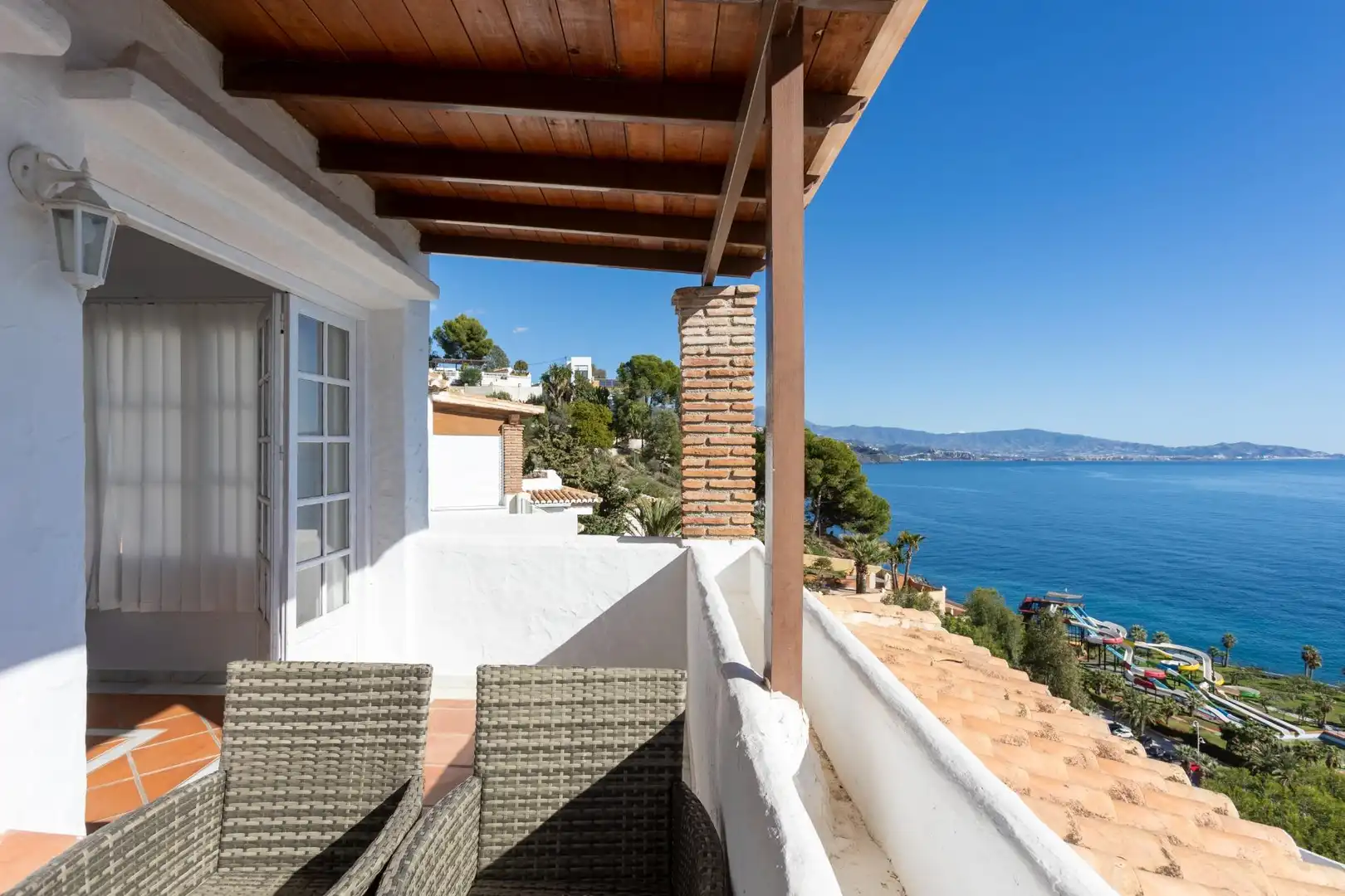 Terraza de Casa o chalet en venta en Almuñécar con Aire acondicionado, Jardín privado y Terraza