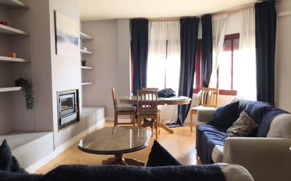 Living room of Flat for sale in  Madrid Capital  with Air Conditioner, Heating and Storage room
