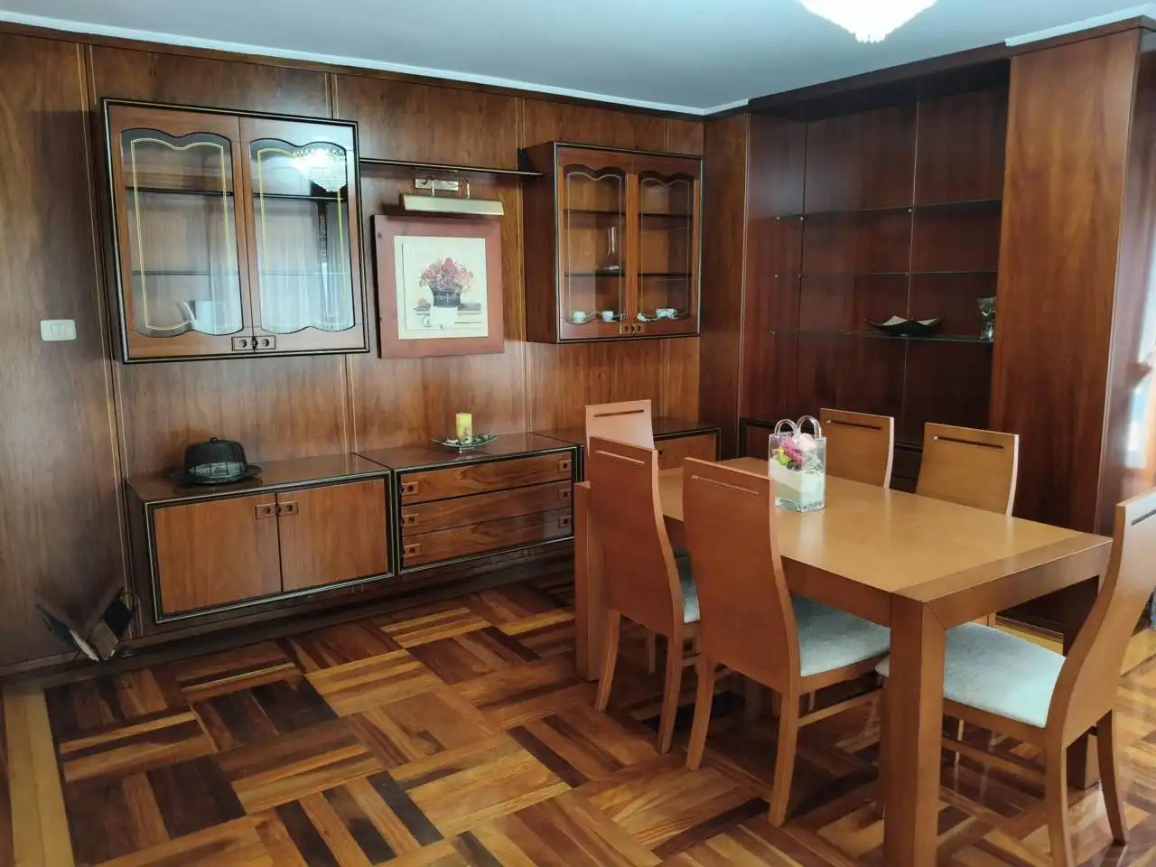 Comedor de Piso en venta en Cariño con Calefacción, Trastero y Amueblado