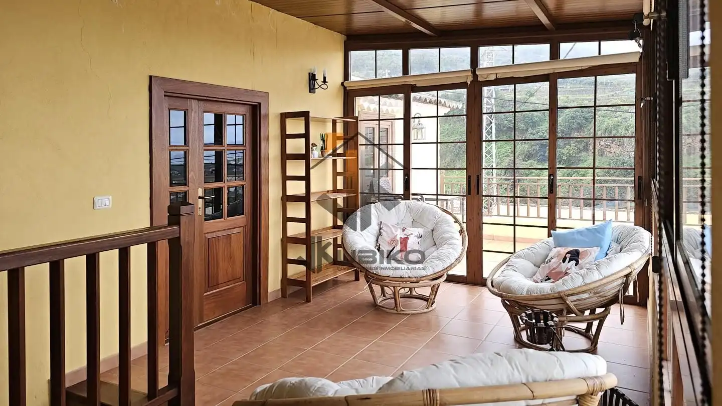 Sala de estar de Casa o chalet en venta en La Victoria de Acentejo con Jardín privado y Terraza