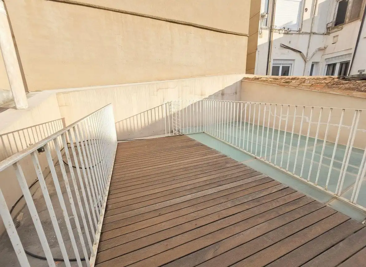Terrasse von Wohnung zum Verkauf in Valencia mit Heizung, Terrasse und Abstellraum