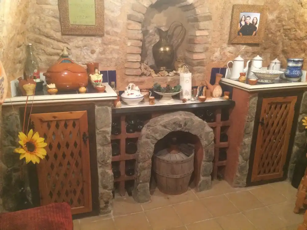 Cocina de Casa o chalet en venta en Carbonero el Mayor con Aire acondicionado, Calefacción y Terraza