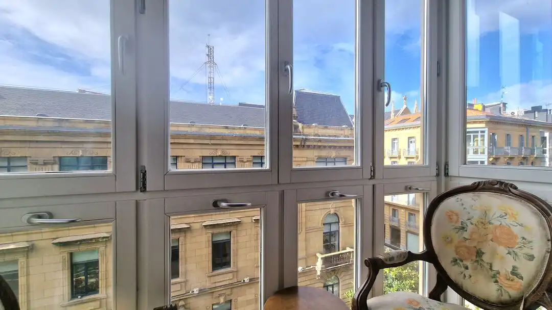 Terraza de Piso en venta en Donostia - San Sebastián  con Calefacción y Balcón