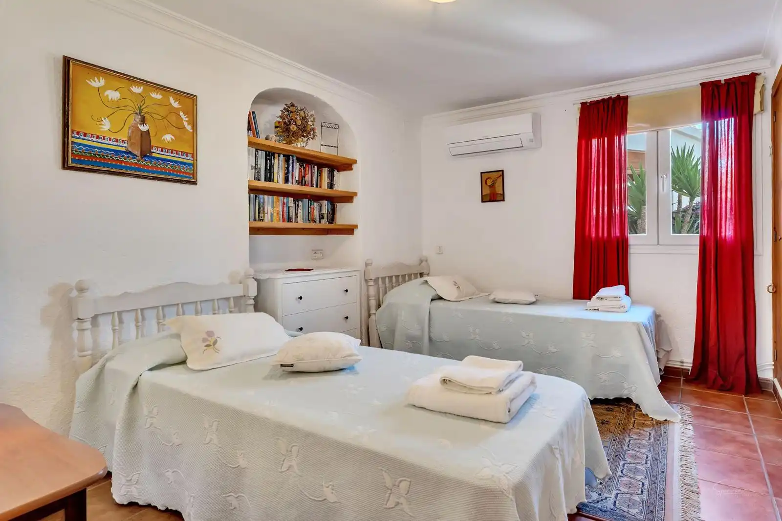 Bedroom of Houses for sale in Jávea / Xàbia  with Air Conditioner, Heating and Private garden