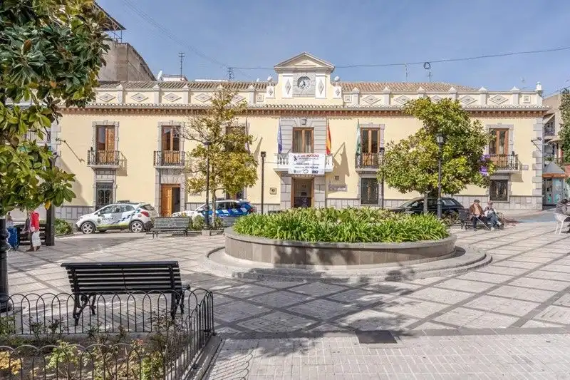 Vista exterior de Piso en venta en Atarfe con Terraza y Amueblado