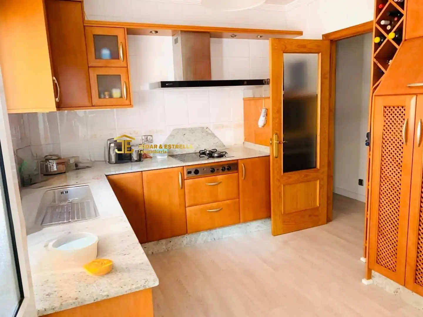 Kitchen of Flat for sale in Lorca  with Air Conditioner, Storage room and Furnished