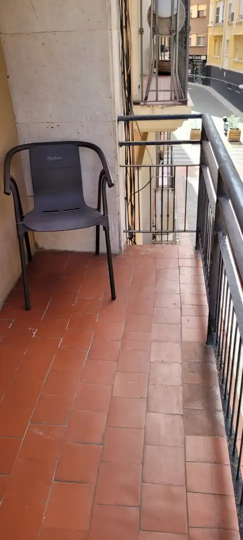 Terrasse von Wohnung zur Miete in Cuenca mit Heizung, Möbliert und Ofen