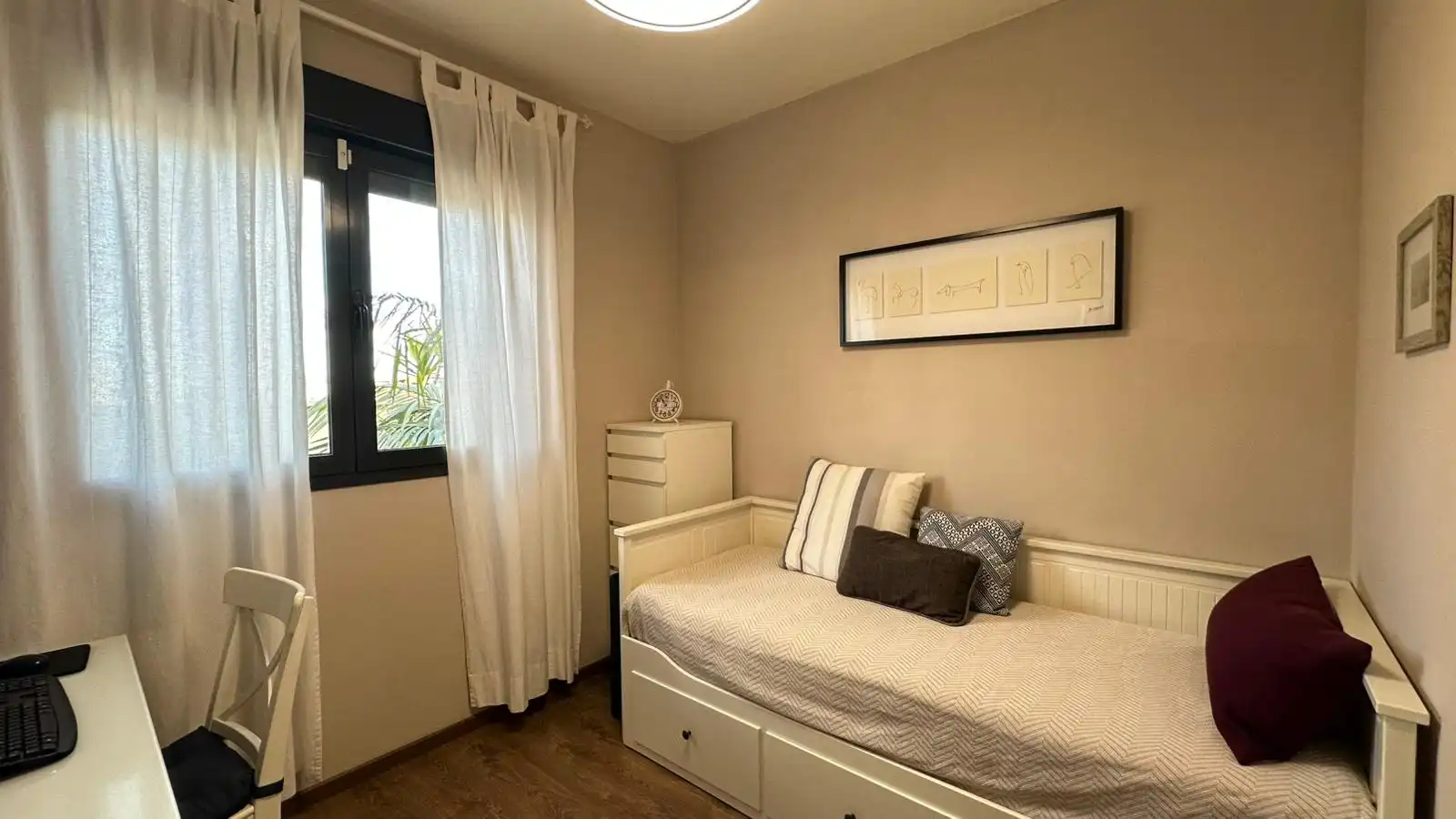 Schlafzimmer von Dachboden zum Verkauf in Mairena del Aljarafe mit Klimaanlage, Heizung und Terrasse