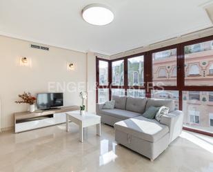 Sala d'estar de Apartament de lloguer en  Valencia Capital amb Aire condicionat