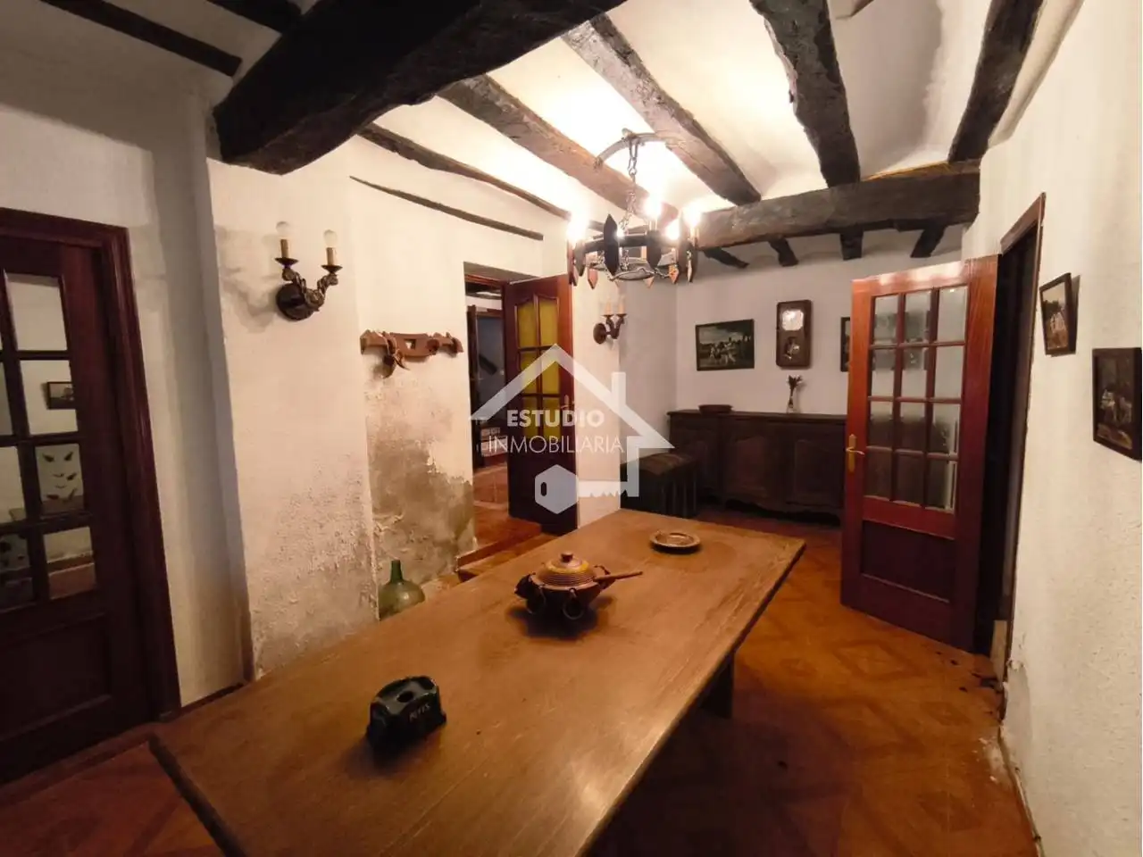 Comedor de Casa o chalet en venta en Torrecilla Sobre Alesanco con Jardín privado, Terraza y Amueblado