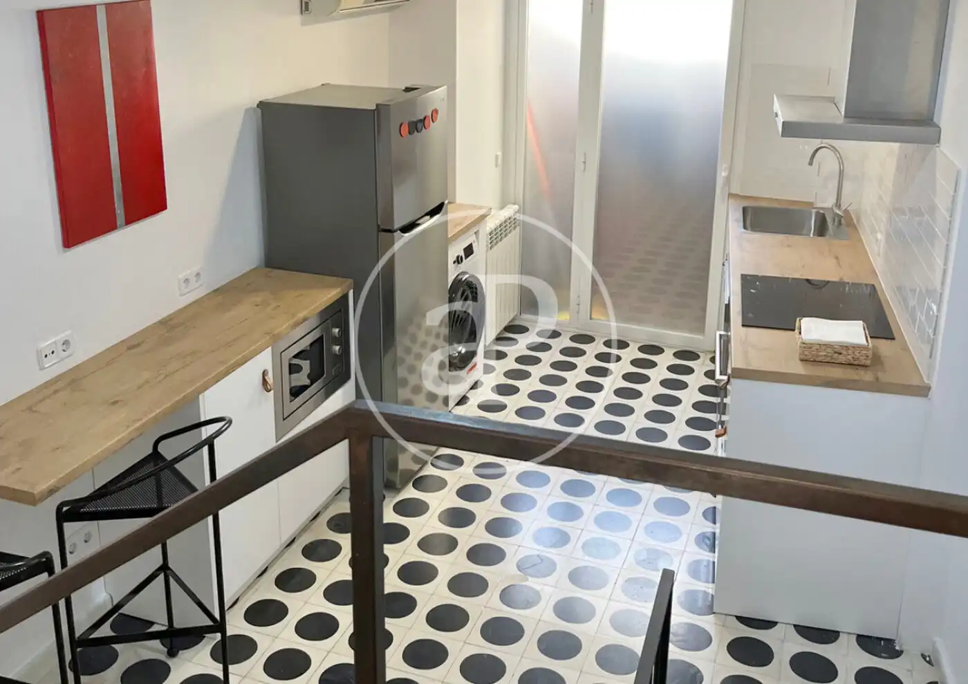 Cuina de Pis de lloguer en  Palma de Mallorca amb Aire condicionat, Calefacció i Terrassa