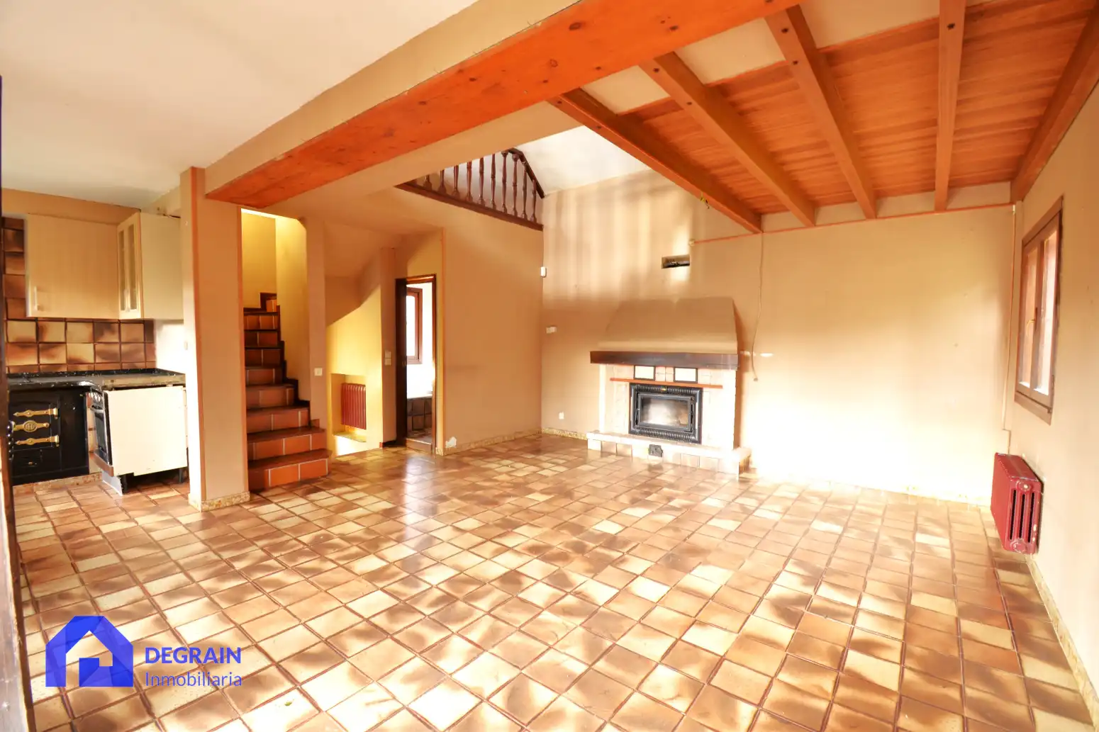 Sala de estar de Casa o chalet en venta en Noreña con Calefacción, Jardín privado y Terraza
