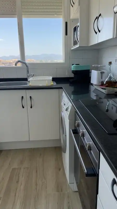 Küche von Wohnung zur Miete in Canet d'En Berenguer mit Klimaanlage, Heizung und Privatgarten