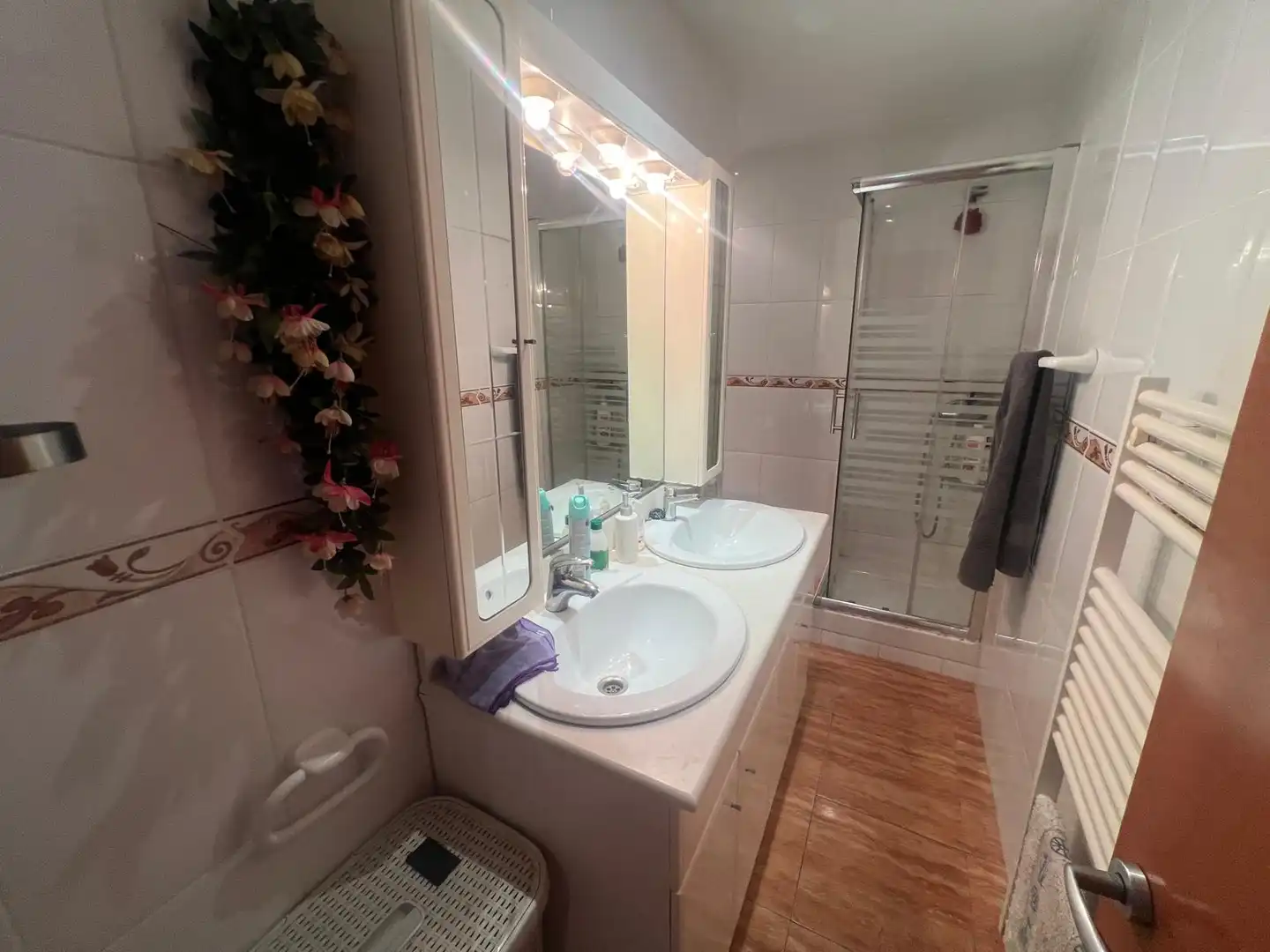Badezimmer von Wohnung zum Verkauf in Vilanova del Camí mit Heizung