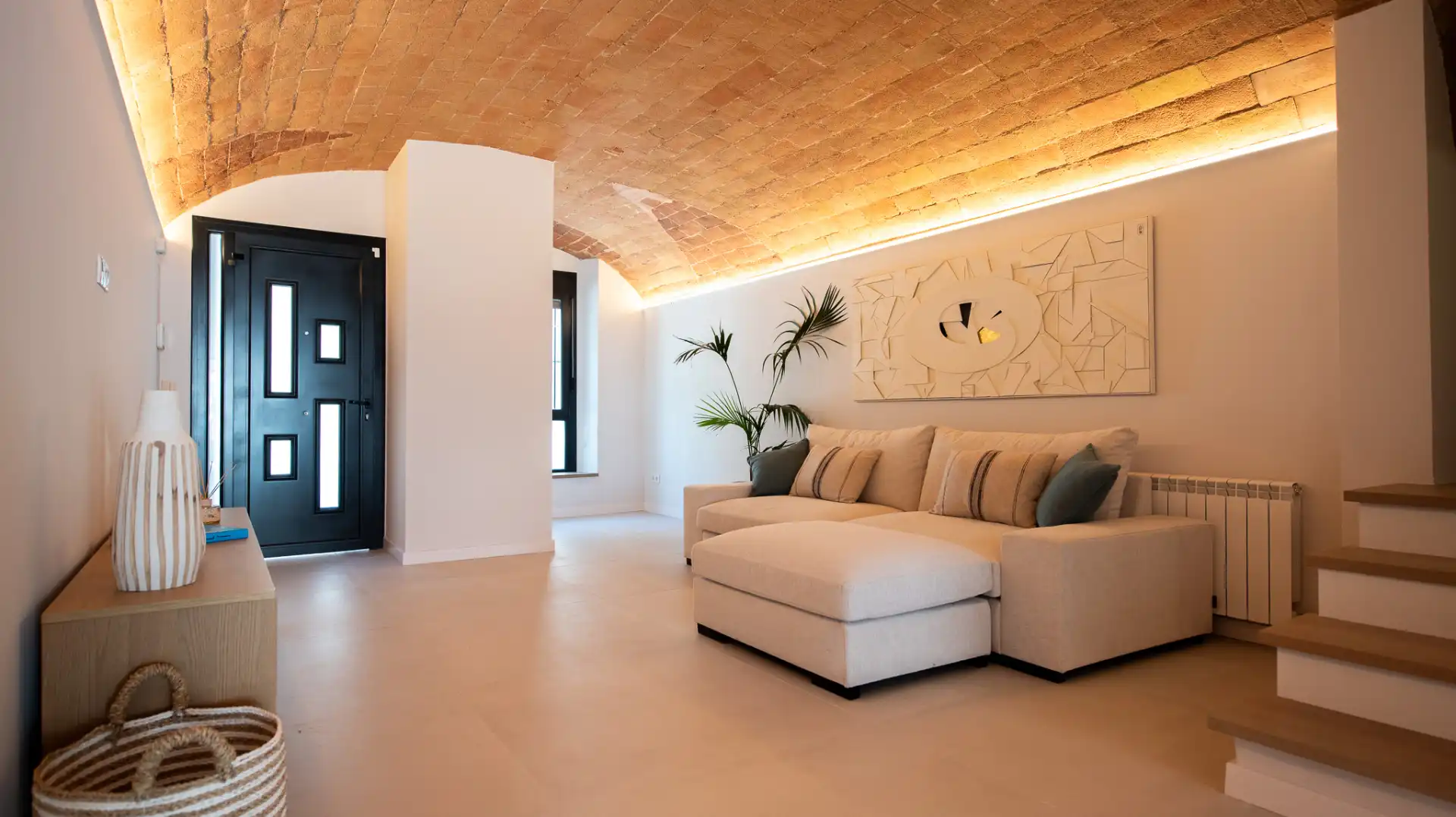 Living room of Detached homes for sale in Sant Feliu de Guíxols  with Heating, Parquet flooring and Terrace