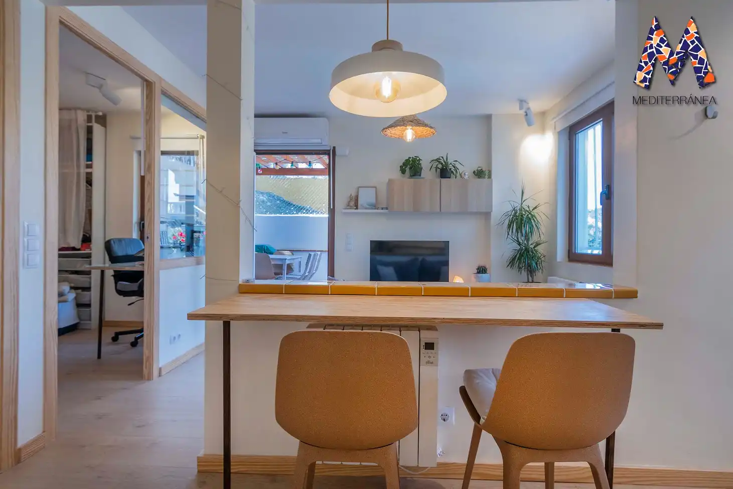 Cocina de Apartamento en venta en Castelldefels con Aire acondicionado, Calefacción y Terraza