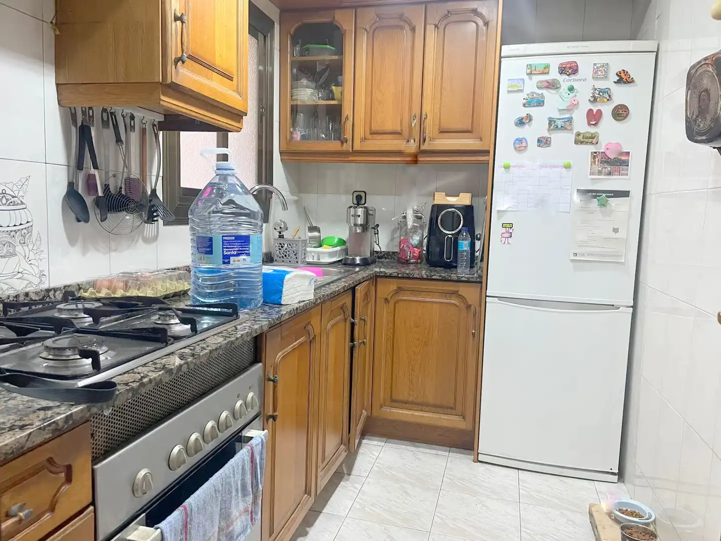 Cuina de Pis en venda en Badalona amb Moblat, Forn i Balcó