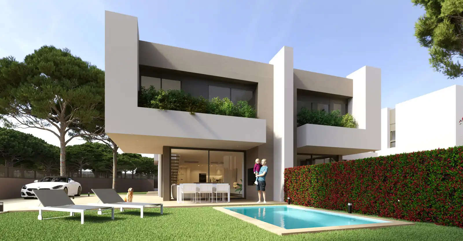 Jardín de Casa o chalet en venta en Mont-roig del Camp con Aire acondicionado, Calefacción y Jardín privado
